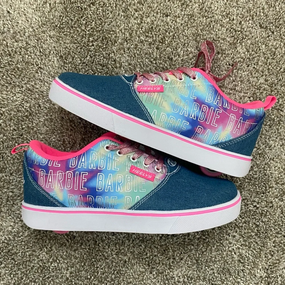 Like New‎ Barbie Denim Heelys Size 8 Womens